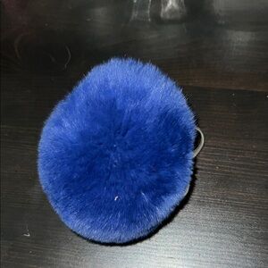 Rebecca Minkoff faux fur bag charm